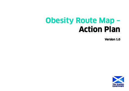Obesity Route Map - Action Plan