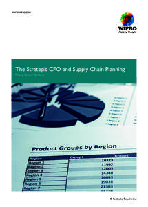 WWW.WIPRO.COM  The Strategic CFO and Supply Chain Planning Moving Beyond Numbers  By Ravishankar Ramachandran