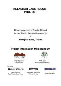 KEENJHAR LAKE RESORT PROJECT