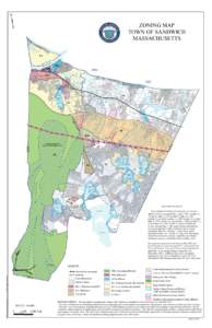 ZONING MAP TOWN OF SANDWICH MASSACHUSETTS PH IL LI