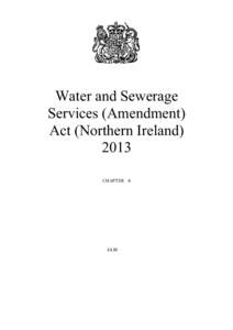 Microsoft Word - Water and Sewerage Services _Amendment_ Act.DOC