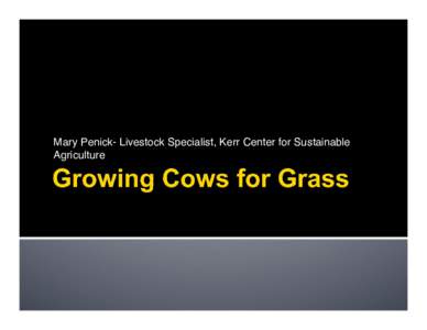Growing Grass Fed Beef.ppt