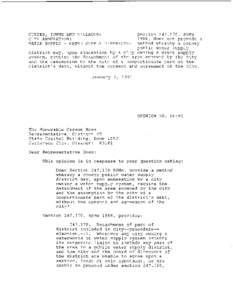 Section[removed], RSMo 1986, does not provide a method whereby a county public water supply district may, upon annexation by a city owning a water supply svstem, require the detachment of the area annexed by the city