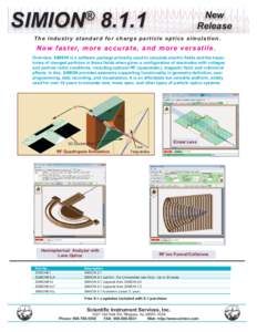 Mass spectrometry / Electrostatics / SIMION / Measuring instruments / Nanoparticle / Camera lens / Dielectric / Optics / Einzel lens / Electromagnetism / Physics / Chemistry