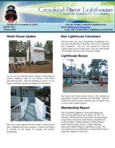 PO Box 373, Carrabelle, FL[removed]2732 Winter[removed]Wash House Update