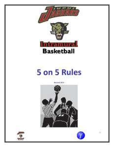 5 on 5 Rules Revised[removed]  Table of Contents