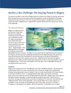 Our Challenge - Section 3 - Housing and Homelessness Action Plan