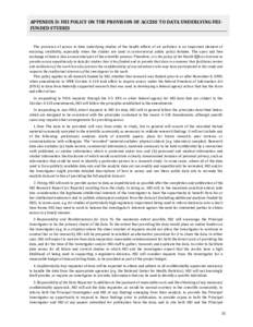 Request for qualification 06-1: Chronic inhalation bioassay in rats and mice exposed to whole exhaust from a 2007 heavy-duty d