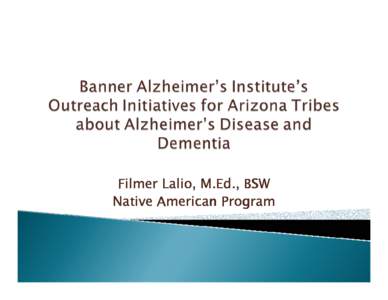 Microsoft PowerPoint - 24-Banner Alzheimers Presentation.ppt