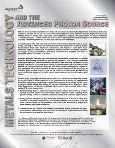 Researchers from Risø National Laboratory and Argonne employed a novel experimental technique at Xray Operations and Research (XOR) beamline 1-ID at the Argonne Advanced Photon Source (APS) to demonstrate that the form