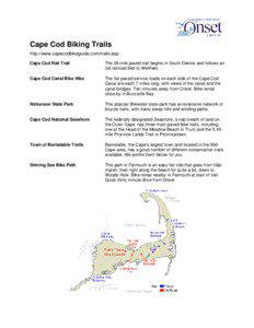Microsoft Word - Cape Cod Bike Trails Brochure