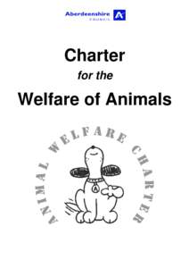 Charter for the Welfare of Animals  Contents