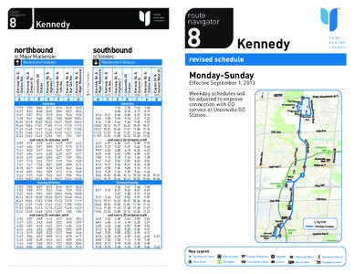 route navigator Kennedy  8