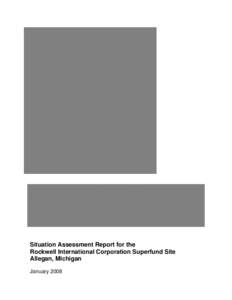 Rockwell International Corporation Site Situation Assessment 2008