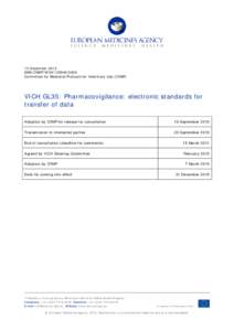 VICH GL35 PhV - Electronic standards for data transfer (step 7)