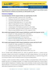 Financial statements / Cash flow / Primary dealers / Debt / Income statement / Cash flow statement / UBS / Securitization / Free cash flow / Finance / Business / Accountancy