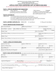 Government / Certified copy / Identity document / Birth certificate / Notary public / United States Virgin Islands / Saint Croix /  U.S. Virgin Islands / ZIP code / Virgin Islands / Civil law / Notary / Law