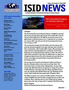 ISID NEWS - March[removed]v:12 n:2)