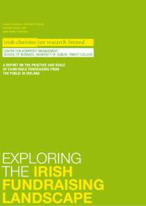 Freda Donoghue, Andrew O’Regan, Siobhán McGee and Anne Marie Donovan irish charities tax research limited centre for nonprofit management