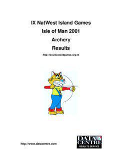 IX NatWest Island Games Isle of Man 2001 Archery