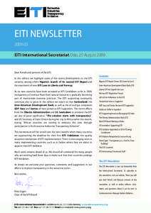 EITI Newsletter[removed]pub