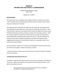 Information / Freedom of information legislation / Internet privacy / Privacy / Public records / Trade secret / Right to Information Act / R (on the application of L) v Commissioner of Police of the Metropolis / Ethics / Freedom of information in the United States / Privacy law