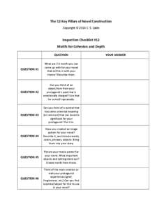 Microsoft Word - Inspection Checklist 12-Motifs for Cohesion and Depth