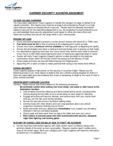 Microsoft Word - SECURITY ALERT FORM FOR CARRIER Rev