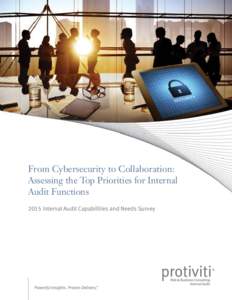 From Cybersecurity to Collaboration: Assessing the Top Priorities for Internal Audit Functions