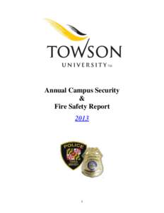 Annual Campus Security & Fire Safety Report[removed]