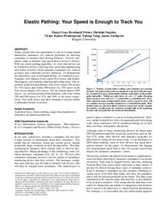 Combinatorial optimization / Routing algorithms / Search algorithms / Speed sensors / Usage-based insurance / Global Positioning System / A* search algorithm / Speedometer / Odometer / Technology / Transport / Measuring instruments