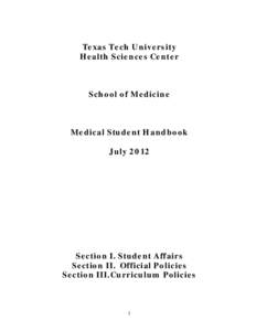 Texas Tech University Health Sciences Center