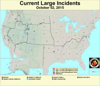 Current Large Incidents October 02, 2015 WA  3