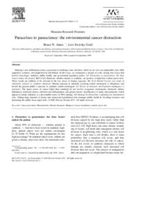 Mutation Research 447 Ž[removed]–13 www.elsevier.comrlocatermolmut Community address: www.elsevier.comrlocatermutres