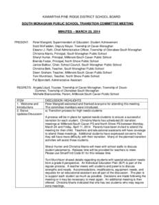 Microsoft Word - SMPS Transition Committee Minutes 20 March 2014.docx