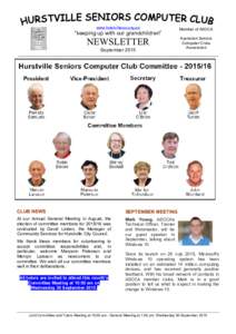 www.hurstvillescc.org.au  “keeping up with our grandchildren” NEWSLETTER