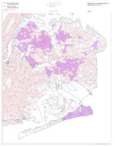 Produced for: Office of Management and Budget Office of Community Development 75 Park Place, New York, NY[removed]Census Tract Boundary (water blocks excluded)