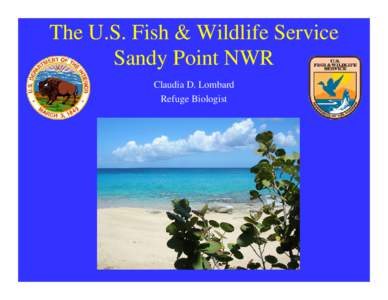 The Role of the USFWS in the U.S. Virgin Islands