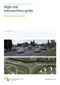 High-risk intersections guide Draft for consultation our purpose