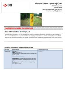 Thermodynamics / Sonat / Alabama / Tuscaloosa /  Alabama / Natural gas / Flammability / Geography of Alabama / Fire prevention / Fuel gas