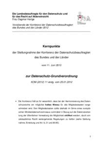 (DS-GVO Kernpunkte der Stellungnahme endgültig[removed])