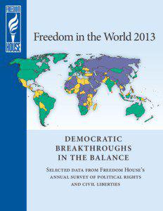 Freedom in the World[removed]DEMO CRATIC