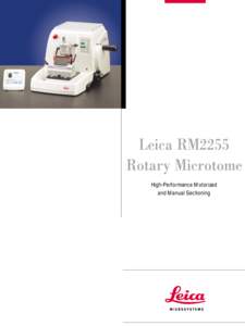Leica / Histology / Microtome / Leica Camera / Cryostat / Fax / Leica Microsystems