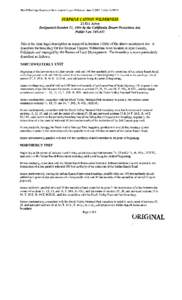 Final Official Legal Description for the Surprise Canyon Wilderness: June 17,2005: CACA No:[removed]SURPRISE CANYON WILDERNESS 23,851 Acres Designated October 31,1994 by the California Desert Protection Act, Public Law 1