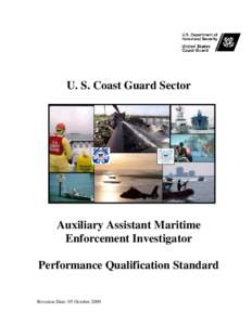 Maritime Enforcement Investigator PQS