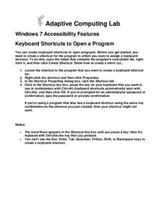 Software / Keyboard shortcut / Control key / Computer keyboard / File shortcut / Shift key / Accelerator table / Windows Task Manager / User interface techniques / Computing / Humanâ€“computer interaction