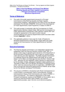 Microsoft Word - OFMDFM Audit Report 06-07
