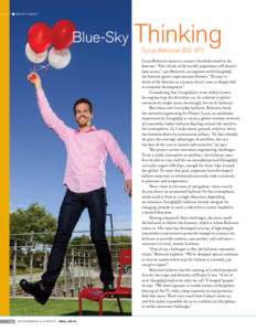 alumni impact  Blue-Sky Thinking Cyrus Behroozi (BS ’97)