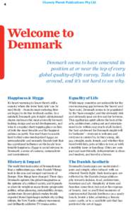 ©Lonely Planet Publications Pty Ltd  4 Welcome to Denmark