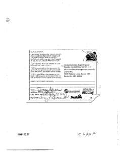 Dear Dr. Henney, I am writing to express my concern over the FDA’sregulation of genetically engineered (GE) food. I request that the agency’s current policies be changed, and I support all the points in docket #OOP-1